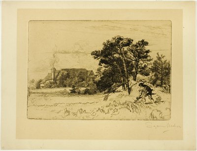 Stary dom Willesleyów autorstwa Francis Seymour Haden