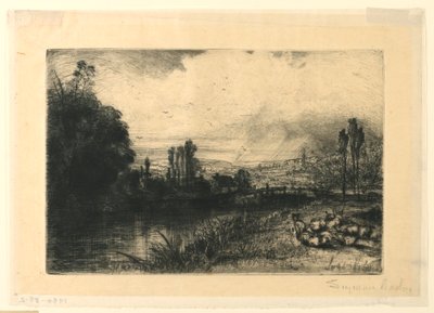 Na teście autorstwa Francis Seymour Haden