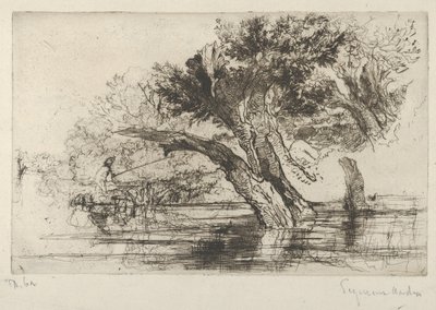 Penton Hook, 1864., 1864. autorstwa Francis Seymour Haden