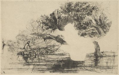 Penton Hook, 1864., 1864. autorstwa Francis Seymour Haden