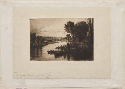 Thames Fisherman autorstwa Francis Seymour Haden