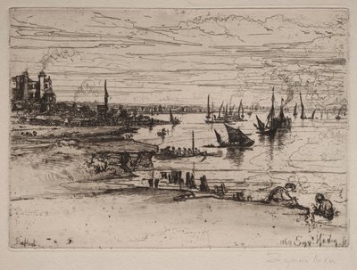 Karczma, Purfleet autorstwa Francis Seymour Haden