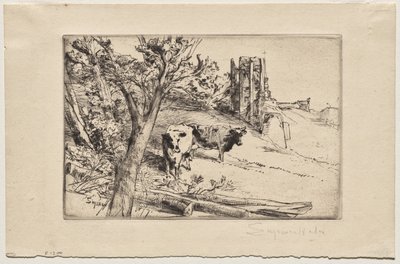 Twierdza autorstwa Francis Seymour Haden