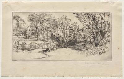 Mała Parafia Long autorstwa Francis Seymour Haden