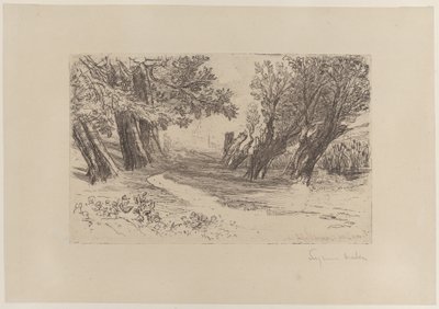 Spacer Zakochanych, nr I, 1864., 1864. autorstwa Francis Seymour Haden