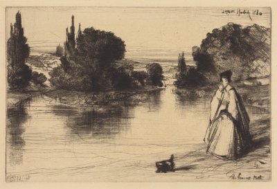 Ścieżka holownicza autorstwa Francis Seymour Haden