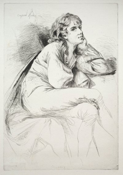 Thomas Haden z Derby, 1864. autorstwa Francis Seymour Haden