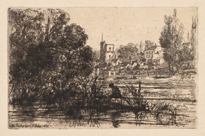 Kościół Twickenham autorstwa Francis Seymour Haden