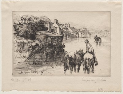 Wareham Bridge autorstwa Francis Seymour Haden
