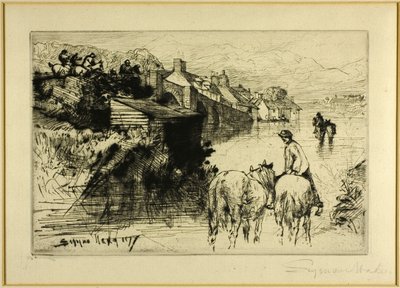Wareham Bridge autorstwa Francis Seymour Haden