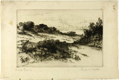 Windmill Hill, nr I autorstwa Francis Seymour Haden