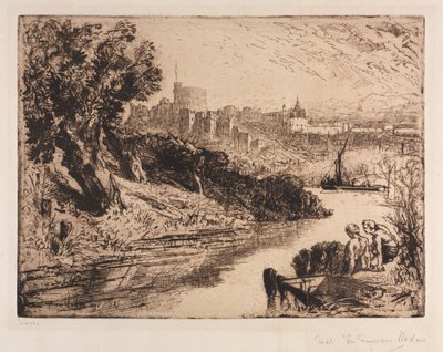 zamek Windsor autorstwa Francis Seymour Haden