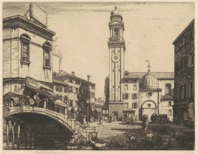 SS. Apostołowie, Wenecja autorstwa Francis Sydney Unwin
