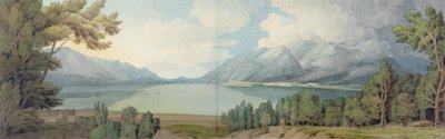 Derwentwater z południa autorstwa Francis Towne