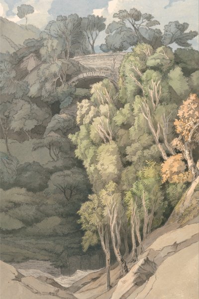 Diabelski most autorstwa Francis Towne