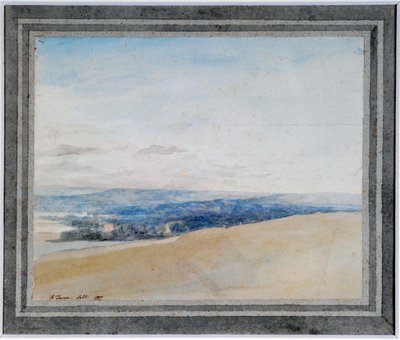 Park Peamore autorstwa Francis Towne