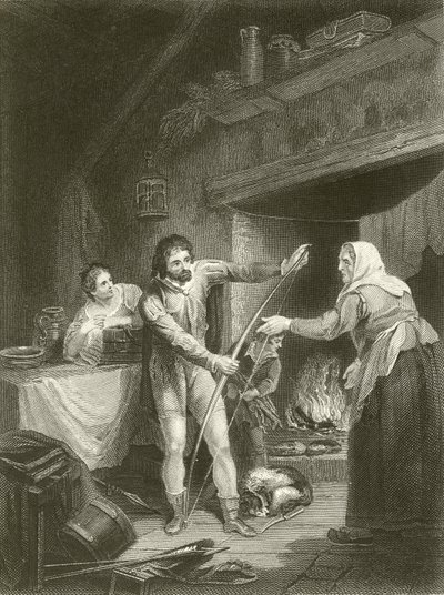 Alfred w domku Netherd