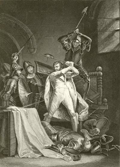 Śmierć Ryszarda II autorstwa Francis Wheatley