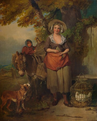 Powrót z rynku, 1786, 1938 autorstwa Francis Wheatley