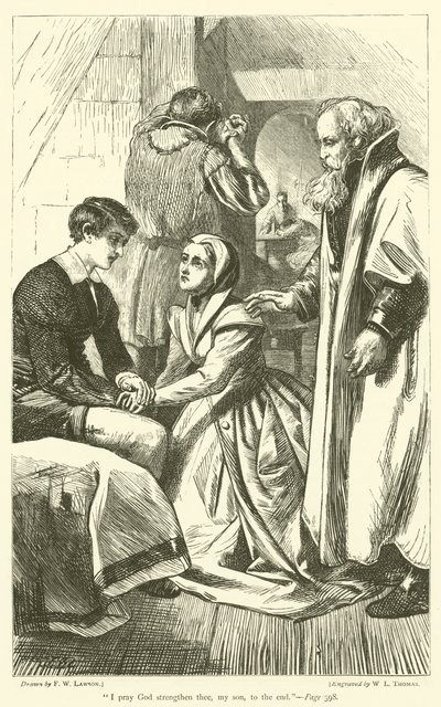 Proszę cię, mój synu, aby cię wzmocnił do końca.” autorstwa Francis Wilfred Lawson