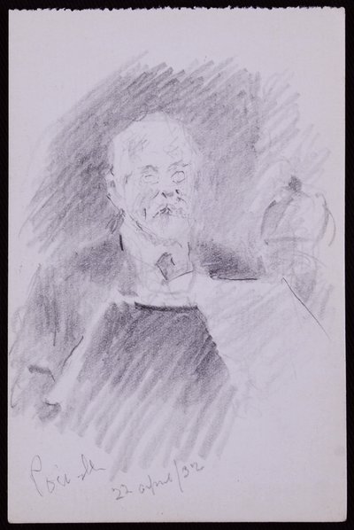 Portret Alfreda Powella autorstwa Francis Wilfred Lawson