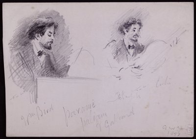 Portret Arnolda Dolmetscha autorstwa Francis Wilfred Lawson