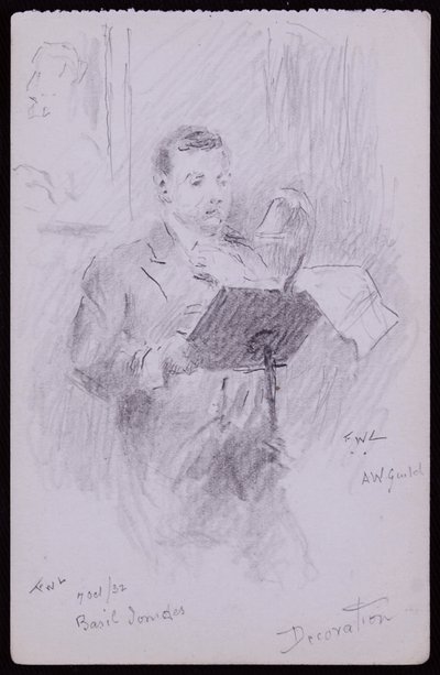 Portret bazylii jonów autorstwa Francis Wilfred Lawson