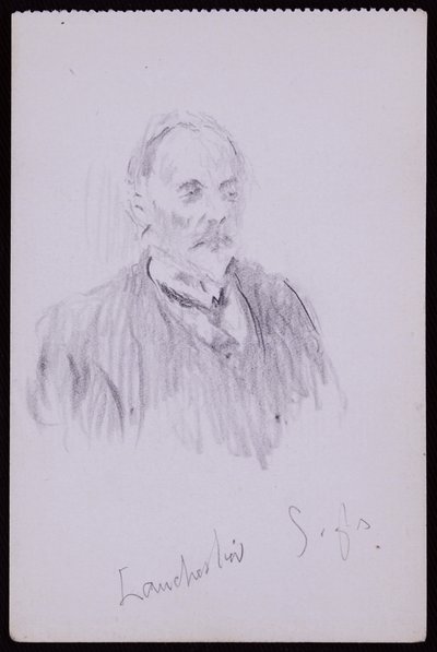 Portret HV Lanchestera autorstwa Francis Wilfred Lawson