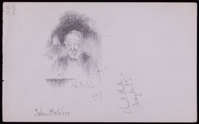 Portret Johna Belchera autorstwa Francis Wilfred Lawson