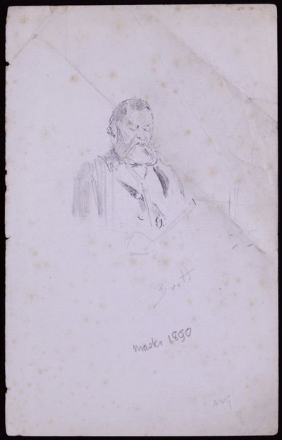 Portret Johna Bretta autorstwa Francis Wilfred Lawson