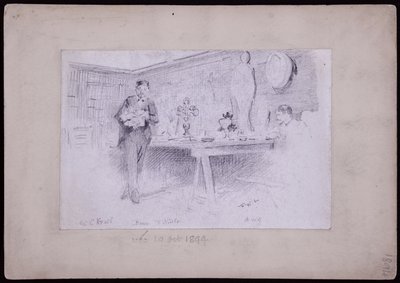 Portret Karla Krall autorstwa Francis Wilfred Lawson