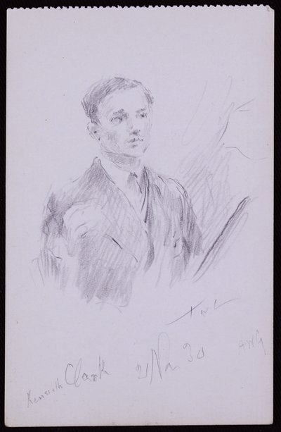 Portret Kennetha Clarke