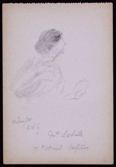 Portret pani Arundel Esdaile autorstwa Francis Wilfred Lawson