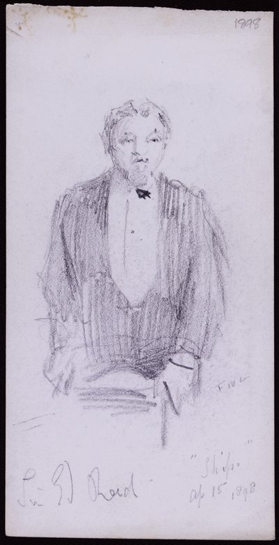 Portret Sir Edwarda Reida autorstwa Francis Wilfred Lawson