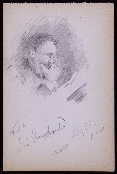 Portret sir Thomasa Arnolda autorstwa Francis Wilfred Lawson