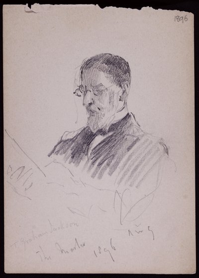 Portret TG Jacksona autorstwa Francis Wilfred Lawson