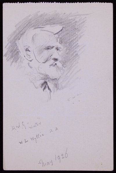 Portret WL Wyllie autorstwa Francis Wilfred Lawson