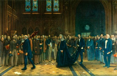 „Pochód marszałka, 1884”, 1947. autorstwa Francis Wilfrid Lawson