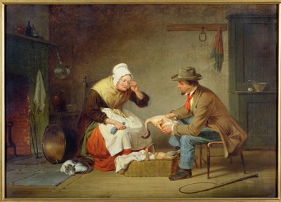 Targowanie się (Świąteczny Turcja) ok. 1858 r. autorstwa Francis William Edmonds