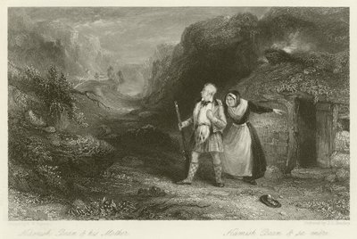 Hamish Bean i jego matka autorstwa Francis William Topham