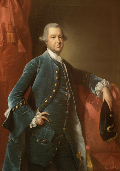 Szanowny Artur Barry autorstwa Francis circle of Cotes