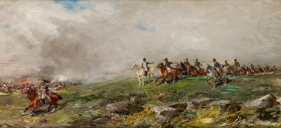 Napoleon pod Austerlitz (olej na desce) autorstwa Francisco Domingo