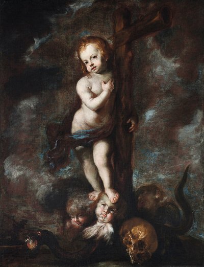 Francisco Camilo - Dzieciątko Jezus jako zwycięzca nad grzechem i śmiercią - ok. 1640-60 autorstwa Francisco Camilo