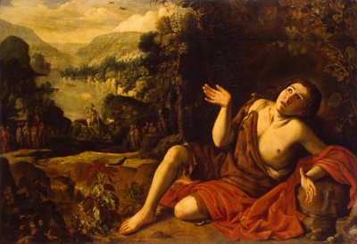 Święty Jan Chrzciciel na pustyni, 1630 autorstwa Francisco Collantes