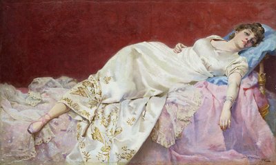 Chwila Wytchnienia, autorstwa Francisco Domingo Marqués