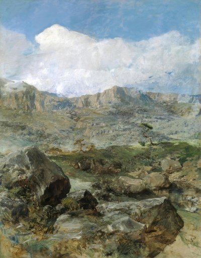 Duży krajobraz (Aragonia) autorstwa Francisco Domingo Marqués