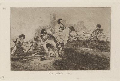 Nadal mogą się przydać, płyta 24 z filmu Katastrofy wojny autorstwa Francisco de Goya
