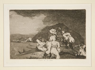 Czy wszystko w porządku? (Dobrze Ci służy), pl. 6 z Katastrofy wojny autorstwa Francisco de Goya