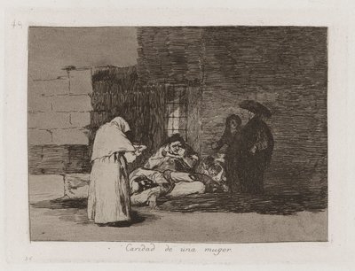 Dobroczynność kobiety (Kobieta autorstwa Francisco de Goya