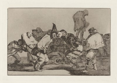 Disparate de carnaval (Carnival Folly), znany również jako Alegrias antrojo, que ma?ana seras ash (Raduj się, karnawał, dla jutra będziesz popiół), z serii Los disparates (Los proverbios) autorstwa Francisco de Goya